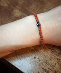 Wooden beaded Prayer bracelet inspired from Twilight movie! It is a perfect final touch for your Bella Swan look!   - made from wood  - glass blue bead Twilight Film, Bracelet Inspired, Prayer Bracelet, Twilight Movie, Wooden Bracelet, Bella Swan, Wedding Jewelry Bracelets, Final Touch, Wood Glass