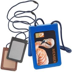 Protect your ID, badges, and cards from getting lost or from unauthorized reading with this dual card badge holder set that features a heavy-duty detachable lanyard. Great for both safety and convenience, each plastic ID badge holder features 2 pockets. Quickly show your badge to security using the clear window side, or by carefully sliding cards out. This pack comes with 3 badge holders in black, brown, and blue. Black Badge Holders With Card Slots For Personal Use, Rfid Blocking Rectangular Badge Holder For Travel, Rectangular Rfid Blocking Badge Holders For Travel, Rectangular Rfid Blocking Badge Holders For Everyday Use, Travel Badge Holder With Card Slots, Rectangular, Rectangular Travel Badge Holder With Card Slots, Black Badge Holders With Id Window As Gift, Rectangular Badge Holder With Id Window As Gift, Rectangular Badge Holder With Id Window