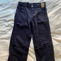 Never Worn, Straight Leg, Dark Blue Urban Outfitter Corduroy Pant Navy Corduroy Pants, Aqua Pants, Striped Lounge Pants, Ruched Pants, Corduroy Pant, Jumpsuit Navy Blue, Purple Camo, Camo Cargo Pants, Urban Outfitters Pants