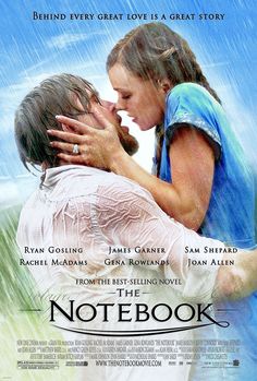 a movie poster for the notebook