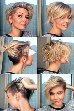 ▷Fra i tagli corti il pixie è quello che emerge certamente di più in questo articolo abbiamo raccolto tutto quello che c'è da sapere! undercut pixie haircut shaved sides, undercut pixie haircut for fine hair, short ha, Short Hair Pixie Cuts, Hair Styles 2014, Short Pixie Haircuts, Short Haircut, Pixie Bob, Short Hair Cuts For Women, Undercut