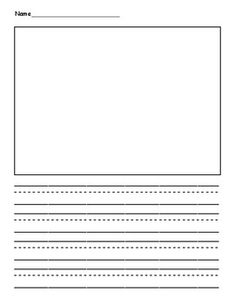 a blank paper with lines in the middle and bottom, on top of each other