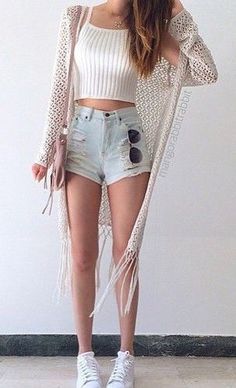 #street #style knit crop top Fest Outfits, Stil Boho, Mode Boho, 인물 사진, White Wall