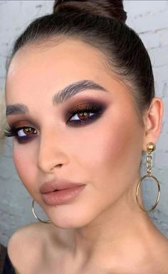 Mekap Mata, Smoky Eyes, Glam Makeup Look, Beauty Make-up, Evening Makeup, Winter Makeup, Makeup Eyes