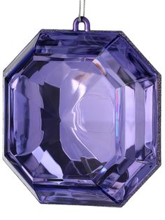 6" square purple jewel ornament for your decorating needs this holiday season 6" square shaped purple shatterproof gem to use in your Christmas trees, wreaths, swags, and more! Would be perfect for Mardi Gras also Light shimmer along the border of the bauble. Add these to your Christmas tree, garlands, wreaths or swags for an elegant & dressy look.  Other colors & shapes available in our shop too! Purple Silver Christmas, Purple Christmas Wreath, Purple Ornaments, Jewel Ornaments, Decorations Bedroom, Purple Square, Christmas Decorations Bedroom, Acrylic Gems, Purple Christmas