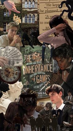 collage of people with different types of things in the background and text that reads, the innerance games