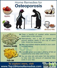 9. Enjoy the Sun For healthy and strong bones, you need vitamin D. It plays a pivotal role in nutrition by facilitating the absorption of calcium, thereby helping prevent osteoporosis in later years. One of the best natural sources of vitamin D is sunlight. To increase the intake of vitamin D, expose yourself to early … Continue reading Home Remedies for Osteoporosis