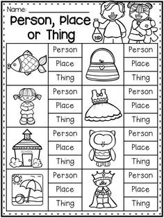 a printable worksheet for children to practice their english speaking skills