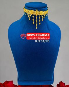 🌸🌸 Whatsapp For More Details ➡️ 09874085669🌸🌸💖✨ Embrace Elegance with the Stylish Choker by Biswakarma Jewellery Shilpalaya! ✨💖 Make a statement with this chic and sophisticated choker, crafted to perfection for those who love to shine! This stunning piece brings together contemporary style and timeless charm, making it an absolute must-have for any jewelry lover. Whether you’re dressing up for a wedding, party, or festive event, this choker will add the perfect touch of glamour to your look... Unique Gold Jewelry Designs, Jewellery Sets, Charm Making, To Shine, Jewelry Lover