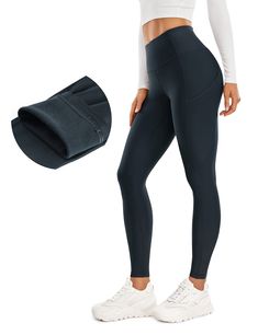 PRICES MAY VARY. Design for Daily wear Soft thermal fleece lined, slick finish, four-way stretch, moderate compression High rise. 28'' inseam Interior drawstring. Side pockets for storage Thermal Fleece Lined collection can beat the chill, trap the heat. With the fleece lining interior and smooth, fast-drying exterior, these full-length leggings with U seam can retain body heat and keep warm in chill days CRZ YOGA leggings offers you freshness in summer and warmth in winter.
 These Fleece Lined Hiking Leggings, Running Leggings Women, Thermal Fabric, Crz Yoga, Fleece Lined Leggings, Side Stitch, Buy Leggings, Yoga Pants With Pockets, Thermal Leggings