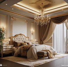 Art Deco bedroom with a perfect vintage modern mix in its design Victorian Style Bedroom, Neutral Bedroom Decor, Art Deco Bedroom, Classy Bedroom, Modern Luxury Bedroom, Deco Bedroom, Luxurious Bedroom, Timeless Decor