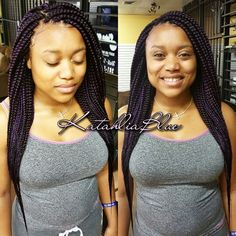 Medium Box Braids Houston Stylist..Natural Hair Stylist.. Criss Cross Front Box Braids, Asymmetrical Bob Braids Black Women, Jada Hairstyles, Lauren London Box Braids, Janet Jackson Box Braids, Knotty Hair, Braid Clips, Braid Game, Twist Box Braids