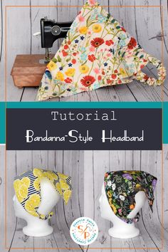 three different hats on top of each other with the words, how to sew