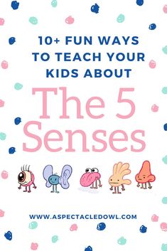 10+ Fun Ways to Teach Your Kids About the 5 Senses - A Spectacled Owl Free Homeschool Curriculum, The Five Senses, 5 Senses, Teaching Teachers, Five Senses, Foreign Language Learning, Free Homeschool, Parent Resources