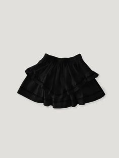 This exclusive black cancan mini skirt features delicate hand-applied glass beads along the hem, creating an elevated and elegant look perfect for special occasions. The two-tier design with frilled layers creates a voluminous silhouette, while the soft, thick cotton fabric and elastic waistband ensure both comfort and style through early winter. The fully lined skirt comes in a versatile free size and can be worn alone or layered, though special care is required for the hand-applied beading thr Cancan Skirt, Tiered Mini Skirt, Mini Skirt Black, Early Winter, Skirt Black, Free Size, Mini Skirt, Glass Beads, Special Occasion