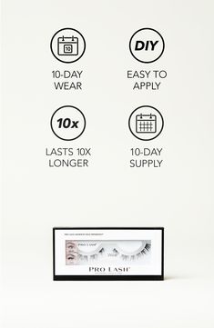 What it is: A false lash set that pairs with the brand's innovative lash system to effortlessly complement your eyes. Featuring one set of lashes, this single set box is perfect for trying out a new style before you commit to a bigger box or kit. What it does: Pro Lash is a designer lash system that effortlessly enhances your natural lashes with an easy application that lasts up to 10+ days. Pro Lash delivers the most impact to your beauty routine, with little effort. Say hello to your new lash Clean Lashes, Lash Routine, Natural Lashes, Beauty Routine, False Lashes, One Set, Beauty Routines, New Style, Your Eyes