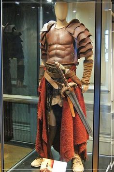 Jason Momoa Conan, Conan The Barbarian 2011, Conan Barbarian, Barbarian Armor, Film Museum, Armor Ideas, Medieval Garb, London Film