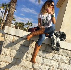 Brown Western Boots Outfit, Brown Cowgirl Boots Outfit, Country Boots Outfit, Brown Cowboy Boots Outfit, Western Looks, Western Boot Outfit, Cowboy Boots Women Outfits, Outfit Vaquero, City Boots