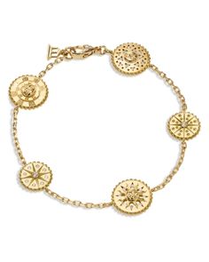 Temple St. Clair 18K Yellow Gold & Diamond Orbit Station Bracelet Station Bracelet, Gold Diamond, Temple, Gold Bracelet, Jewelry Accessories, In Store, Buy Online, Yellow Gold, Bracelet