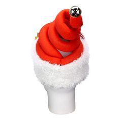 This Swirl Christmas Hat will definitely make you stand out at your next Party, Hora Loca, Wedding, Corporate Event, Birthday, Quinceanera, or Halloween Party! It can be used as a wedding hats, top hats, photo booth props, or a party favor. Foam Party, Top Hats, Booth Props, Wedding Hats, Outfits With Hats, Photo Booth Props, Christmas Hat, Dress Hats, Cool Hats