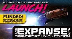 an advertisement for the expanse transport union