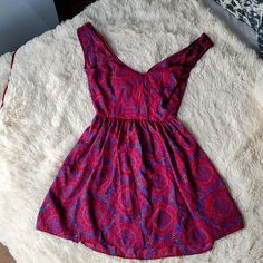 Band Of Gypsies Dress Sz Small 100% Cotton Purple V-neck Lined Dress, Flowy Bohemian Purple Mini Dress, Flowy Purple Bohemian Mini Dress, Purple Lined Sundress, Bohemian Purple Sleeveless Mini Dress, Purple Flowy Sundress Mini Dress, Purple Flowy Mini Dress For Vacation, Flowy Purple Mini Dress For Vacation, Sleeveless Purple Festival Dress