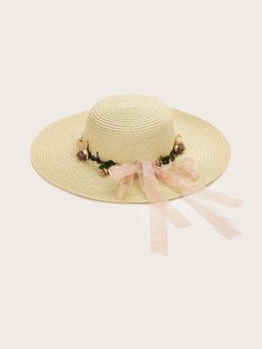 Straw Hat With Flowers Color Beige Style Boho Straw Hat1 piece Composition 100% PaperShips in 4-6 daysJoin our mailing list for a 20% off your first order, sign up on the main page Cheap Solid Color Spring Hat, Luxury Vintage Straw Hat For Summer, Cheap Retro Spring Hats, Cheap Cream-colored Straw Hat For Women, Cheap Casual Pink Straw Hat, Cheap Pink Beach Hats, Affordable Adjustable Pink Straw Hat, Cheap Adjustable Pink Straw Hat, Hat With Flowers