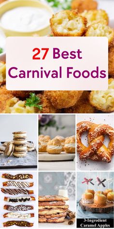 the best carnival foods for kids and adults