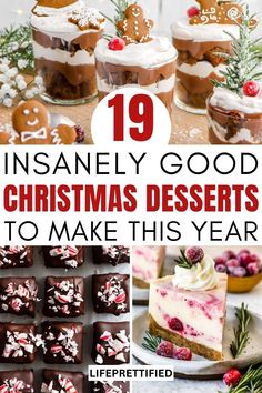 Christmas desserts, Christmas dessert recipes, Christmas dessert ideas, easy Christmas desserts, best Christmas desserts, cute Christmas desserts, Christmas cupcakes, healthy Christmas desserts, Christmas treats, easy quick Christmas desserts, no bake Christmas desserts. Desert For Christmas Dinner, Best Ever Christmas Desserts, Bake Off Dessert Ideas, Desserts For Competition, Best Desserts For Christmas Dinner, Dessert Christmas Gifts, Best Christmas Eve Desserts, Best Holiday Baking Recipes, Best Christmas Recipes Desserts