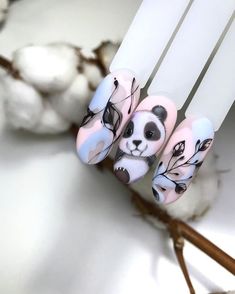 Fruit Nail Art, Unghie Nail Art, Baby Nails, Rose Gold Nails, Glow Nails, Pretty Nail Art Designs, Nail Art Designs Videos