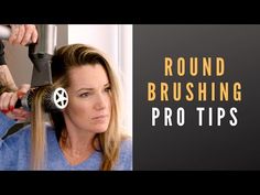 Hair Mistakes, How To Round Brush Medium Length Hair HAIRSTYLIST TRICKS 2020 - YouTube Easy Care Hairstyles, Round Hair Brush, Long Shag Haircut, Hair Mistakes, Hair Advice, Professional Stylist, Round Brush, Medium Length Hair