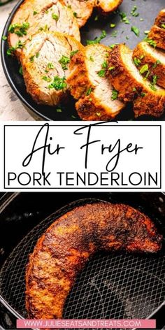 air fryer pork tenderloin on the grill