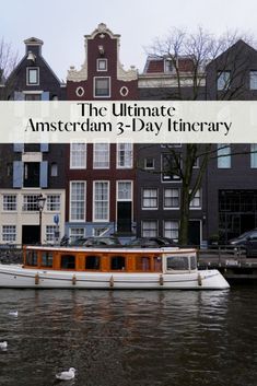 The Ultimate 3-Day Amsterdam Itinerary - Bon Traveler