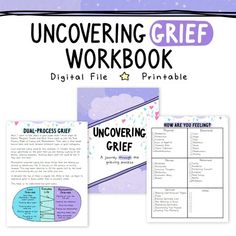 an uncovering workbook is shown with the title and instructions for this project