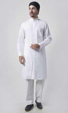 Fabric is 100% cotton twill Button down front tunic Mandarin collar Chest pocket with button Length is 42-44" Bottom Included It is a 2pc set Machine wash cold with like colors and tumble dry Casual Cotton Kurta With Placket, Cotton Kurta For Work With Long Sleeves, Casual Cotton Kurta With Relaxed Fit, Casual Cotton Kurta With Button Closure, White Cotton Long Sleeve Kurta, Cotton Kurta With Stand Collar And Placket, Casual Long Sleeve Cotton Kurta, Casual Cotton Kurta For Fall, White Cotton Kurta With Relaxed Fit