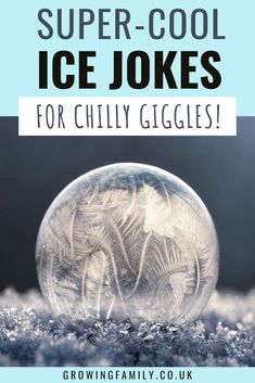 125 ice puns and ice jokes to bring tears to your ice - Growing Family Hockey Puns, Ice Puns, Cold Jokes, Weather Puns, Cold Hard Cash, Nature Craft, Christmas Jokes