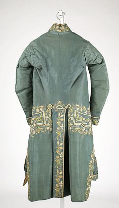 18th Century Embroidery, Embroidery Men, Mens Inspiration, Theatre Costumes