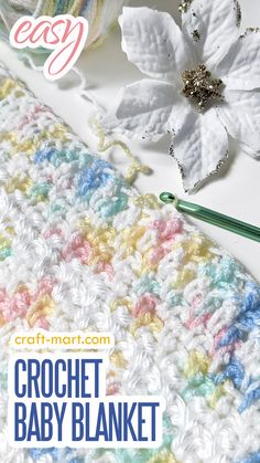 quick crochet gift Quick Crochet Gifts, Crochet Bloggers, Crochet Throw Blanket, Baby Blanket Knitting Pattern, Crochet Patterns Free Blanket, Blanket Knitting, Quick Gifts, Quick Crochet, Blanket Knitting Patterns