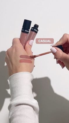 DOSE of COLORS on Instagram: "Plush vs Casual 🤍 Which Velvet Mousse lipstick are you adding to cart?🛒👀 #doseofcolors"