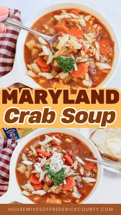 maryland crab soup recipe Ramen Recipes Easy, Lump Crab Meat, Crab Meat Recipes