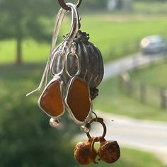 The sea glass used in these earrings were found on the Big Island of Hawaii. As you can see, no two pieces of sea glass are the same. That is what makes these earrings so unique. Fine Silver and Sterling Silver was used to create these hand crafted pieces. Photos are taken outside in sunlight and shaded areas to show the way the light shines differently on the sea glass. Sea Glass Colors, Big Island Of Hawaii, Island Of Hawaii, The Big Island, Sea Glass Earrings, Hawaii Island, Jewelry Show, Sea Glass Jewelry, Big Island