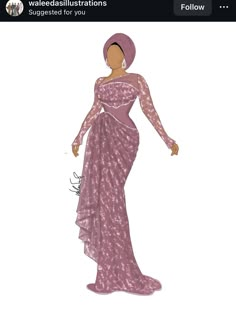 Nigerian Traditional Dresses, Nigerian Dress Styles, Nigerian Dress, Nigerian Lace Styles Dress, Nigerian Lace Styles, African Lace Styles, African Prom Dresses, Modest Dresses Fashion, Styles Dress