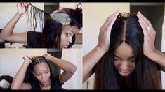 30 Minute REMOVABLE Quickweave! EASIEST WIG EVER [Video] - https://blackhairinformation.com/video-gallery/30-minute-removable-quickweave-easiest-wig-ever-video/ Quickweave Tutorial, Short Hair Transformation, Haircuts Curly, Curly Weave, Curly Weave Hairstyles, Black Bob, Brazilian Straight Hair