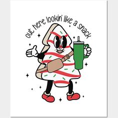 an image of a cartoon character holding a drink