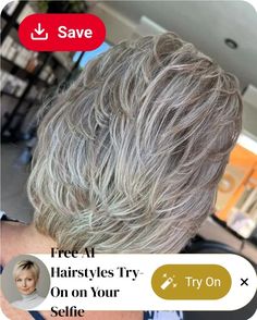 Hairstyles For Medium Length Hair Over 60, Feathered Layered Hairstyles, Shaggy Hairstyles For Fine Hair, Short Messy Bob, Medium Shaggy Hairstyles, Feathered Hair Cut, Shag Hair, Curly Shag Haircut, Shaggy Hairstyles