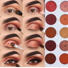 12K likes, 47 comments - glam.glimmers on August 3, 2018: "@elysian360 gorgeous Pictorials 😍 1 or 2 ? Comment below! @glamorousreflections". Teknik Makeup, Make Up Diy, Matte Eye Makeup, Eye Makeup Images, Makeup Pictorial, Makeup Tip, Hacks Beauty, Smokey Eye Tutorial