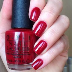 OPI: Chick Flick Cherry Chick Flick, Finger Paint, Nails Polish, Opi Nail Polish, Simple Mehndi, Finger Painting