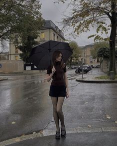 Rainy Day Outfits, Day Outfits, Looks Black, Rainy Day Outfit, Mode Inspiration