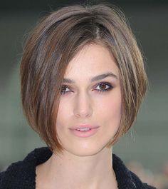 Asymmetrical Hairstyles, Corte Bob, Choppy Bob Hairstyles, Shoulder Hair, Funky Hairstyles, Fringe Hairstyles, Short Bob Haircuts, Keira Knightley, Short Bob Hairstyles