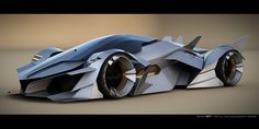 an image of a futuristic car that looks like it is going to be built in the future